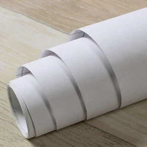 Vinyl Matte Wallpaper Self Adhesive Furniture Wall Stickers Kitchen Cabinet Wrap - Picture 1 of 66