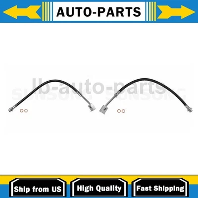 2X Manguera de línea de freno delantero Sunsong para Ford F-100 1973 1974 1975 1976 1977 Foto 1 de 4