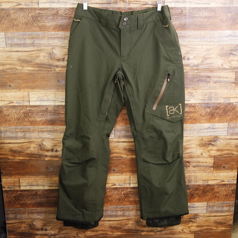 Pantalones de esquí Burton AK talla M snowboard invierno para hombre verdes Foto 1 de 4