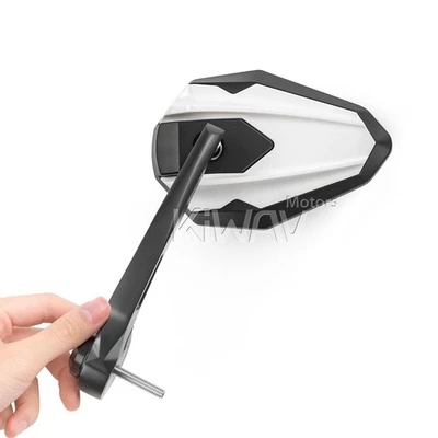 Espejos retrovisores 4Rizz blancos para Triumph Speed Triple/R '11-'15 Foto 1 de 4