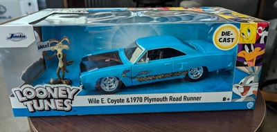 Литая модель Jada Looney Tunes WILE E. COYOTE 1970 PLYMOUTH ROAD RUNNER ограниченного выпуска - Изображение 1 из 4