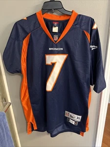 John Elway Denver Broncos Jersey Reebok Vintage Throwbacks 1998 Classic XL - Picture 1 of 3
