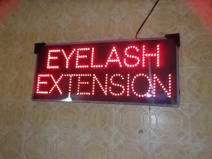 Eyelash Extension Neon Sign LED Window Sign - Picture 1 of 3