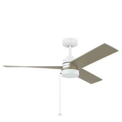 White 52"Ceiling Fan from the Spyn Lite Collection - Image 1 of 4