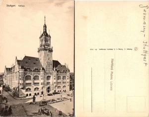 Postal de colección - Stuttgart, Ayuntamiento - Alemania - Imagen 1 de 1