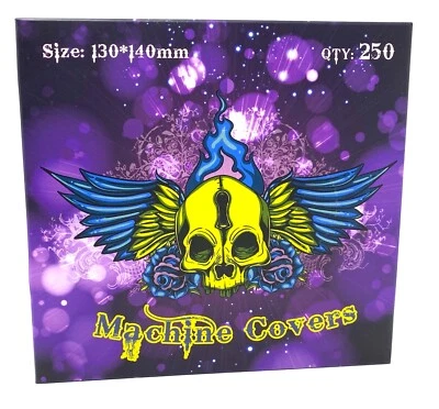 TATTOOPARTNER INKgrafiX® 250 Skull TATTOO Maschinen Cover - SCHUTZ 130x140mm - Maschine Bag