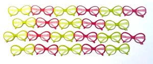 Sunglasses Multi-Color Pink Green 4 pc Cardstock 6" x 1/4" Recollections - Picture 1 of 2