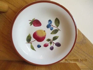 Longaberger Fruit Berry Dessert Plate Set 4 colorful 8 1/4" *shipping included!* - Picture 1 of 10
