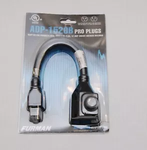 Furman ADP-1520B Pro Plugs AC Power Adapter Cord for 20A - 15A Conversion - Picture 1 of 1