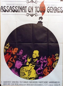 "ASSASSINAT EN TOUS GENRES (THE ASSASSINATION BUREAU)" Affiche originale 1969 - Picture 1 of 1