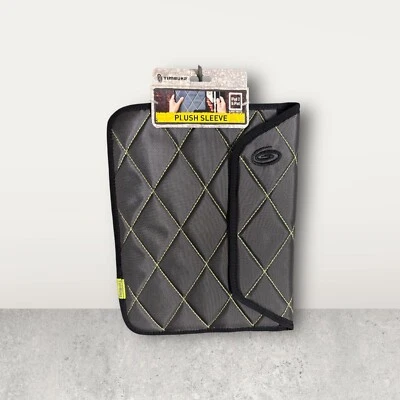 TimBuk2 apple Ipad E-Reader Sleeve Tablet Case 7.5x10.5 GrayQuilt Hook Loop - Image 1 of 2