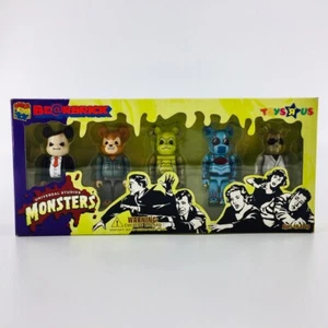 MEDICOM BEARBRICK Universal Studios Toys R Us MONSTERS 5pc SET 100% Be@rBrick - Bild 1 von 5
