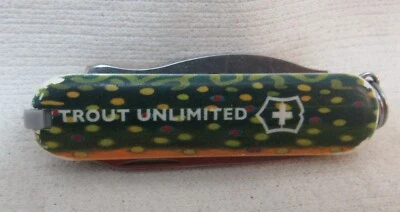 Navaja suiza Victorinox 58 mm Rally - Trout Unlimited / AD Maddox Foto 1 de 4