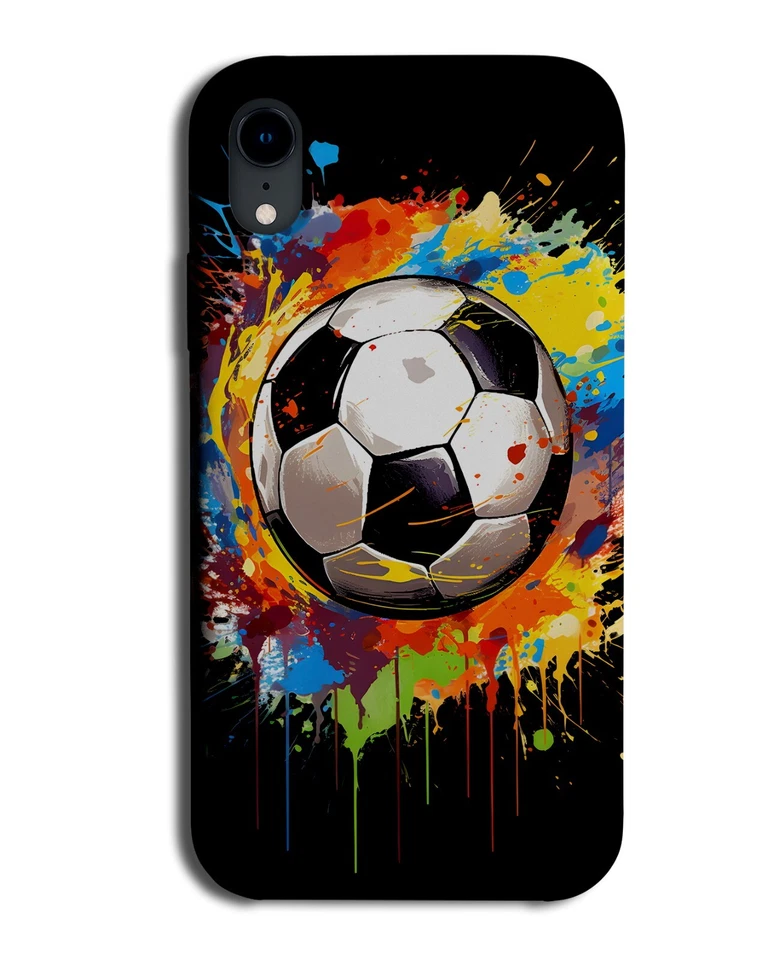 Colorful Football Graffiti Phone Case Cover Footballer Ball Classic Novelty DB7 — 第 1/1 张图片