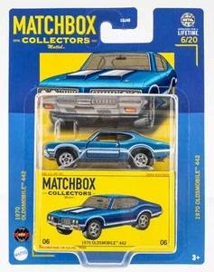 2024 Matchbox Collectors #06 1970 Oldsmobile™ 442 AEGEAN AQUA POLY | FSC - Picture 1 of 1