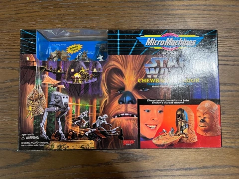 Star Wars Micro Machines Chewbacca /Endor Action Set Vintage 1995 Galoob NIB Cover