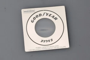 Hobby Design 1/20 MP4/4 Inkjet Plate / Tyre Stencil - Picture 1 of 1