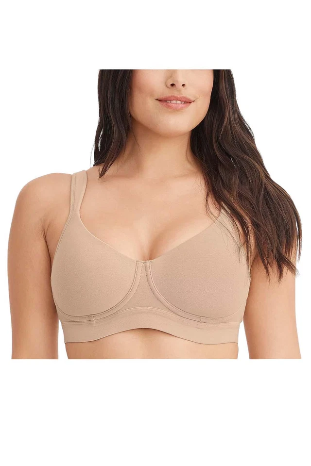 Jockey Cooling Cotton Full Coverage Lined Wirefree Bra Light - Image 1 of 1