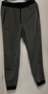 Under Armour Men's Gray Sportstyle Tricot Joggers Coldgear Sweatpants - Picture 1 of 4