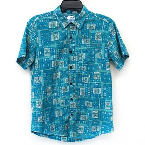 Georg Roth Los Angeles Pure Comfort Blue Cotton Collared Shirt Small - Picture 1 of 7