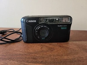 Canon Sure Shot MAX Date S AF 38mm 1:3.5 35mm Camera For Parts/Not Working - Picture 1 of 18