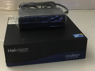 Coolsign Digital Signage /Model DE7000 /Intel Core 2 Duo 2GB RAM 160GB HDD WIN10 - Image 1 of 4