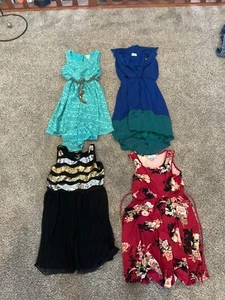 Lot of 4 Girls Dresses ( Sizes 14/16, small, and 16) - Picture 1 of 9