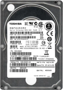 Hard Drive NetApp 108-00220+A0 46X5426 46X5425 MBF2450RC 450GB 10K SAS-2 2.5'' - Picture 1 of 3