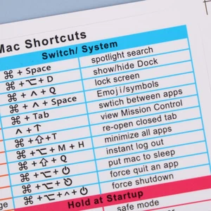 2Pcs Reference Keyboard Shortcut Sticker Adhesive For Windows Laptop Sticker _xa - Photo 1/14