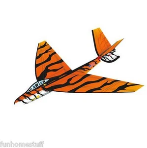 25 Inch 3D FlexWing Nylon Glider TIGER STRIPES Easy to Fly Indoor Outdoor Toy - Picture 1 of 1