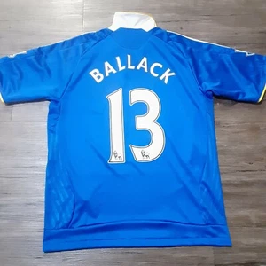 Rare Adidas 2008 Michael Ballack Chelsea FC Jersey Blue Youth Sz L #13 - Picture 1 of 7