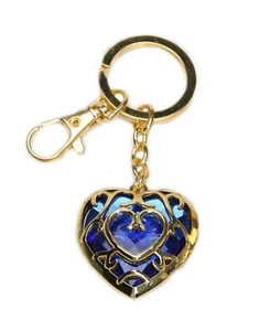 Legend of Zelda Blue Goldtone Game Charm Pendant Key Chain - Picture 1 of 1