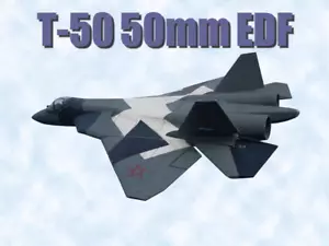 XRP SUKHOI T-50 Twin 50MM 638mm Wingspan EDF SCALE JET ARF KIT VERSION - Picture 1 of 17