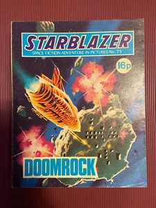 Starblazer Comic Space Fiction Adventure #75 1982 Doomrock 856f - Imagen 1 de 2