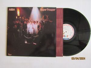 RARE LP ABBA-SUPER TROUPER-VOGUE 574019-1980-FRENCH