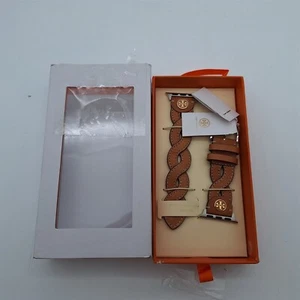 Tory Burch Women's Eleanor Designer Interchangeable Band for Apple 1-9 or SE - Zdjęcie 1 z 5