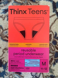 Thinx for All Women's Super Absorbency Period Underwear Size M - Picture 1 of 1