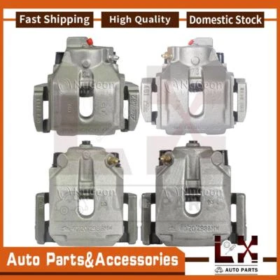 Pinzas de freno de disco delanteras traseras Nugeon 4 para BMW 540i 2000 1997 1998 1999 Foto 1 de 4