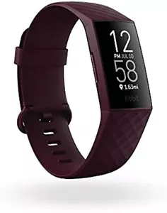 SEALED! Fitbit Charge 4 Fitness Tracker + GPS - S &L Bands Included - Rosewood - Picture 1 of 11