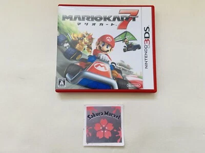 Nintendo 3DS Mario Kart 7 seven Japanese Game Tested Used Japan w/Box Manual JP - Image 1 of 4