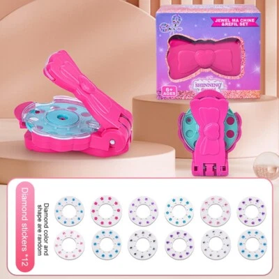 Máquina Bling Diamond Niña Juguete para Vestir Cabello Brillante Diamante Foto 1 de 4