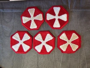 US Military Patches - 5 8th Eigth Army patches - Picture 1 of 2