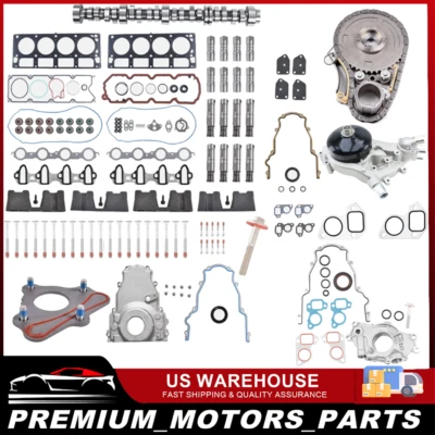 Fits Chevy GMC 5.3L 2007-2013 AFM DOD Lifters Camshaft Kit Oil Pump Timing Chain Foto 1 de 4