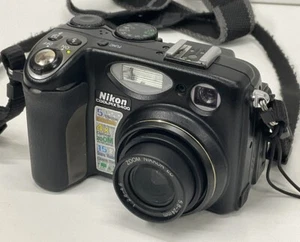 Vintage 2003 Nikon Coolpix E5400 Prosumer Digital Camera 5.0MP Tested & Working - Picture 1 of 13