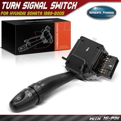 Interruptor de seta para Hyundai Sonata 1999 2000 2001 2002-2005 com luzes de neblina - Imagem 1 de 4