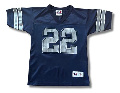 Camiseta Emmitt Smith Dallas Cowboys Logo 7 Niños Jóvenes Vintage Talla Grande #22 Foto 1 de 4
