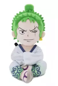 9 Zoll authentisches Toei Animation EINSTÜCK ZORO Plüschtier Stofftier Puppe Spielzeug Kissen - Bild 1 von 18