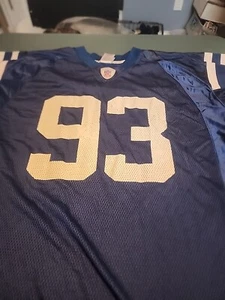 NFL Players Mens Indianapolis Colts NFL Jersey # 93 Freeney Size XL - Picture 1 of 8