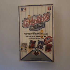 1991 Upper Deck Baseball Low Series sealed wax box - Nolan Ryan inserts