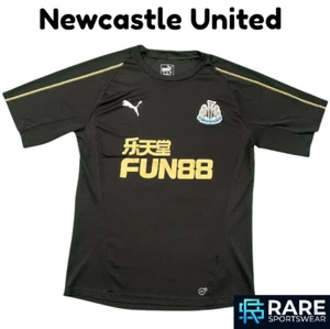 AUTÉNTICA CAMISETA DE FÚTBOL DE ENTRENAMIENTO NEWCASTLE UTD 2018-19 PUMA ADULTO GRANDE (BUENA) - Imagen 1 de 5
